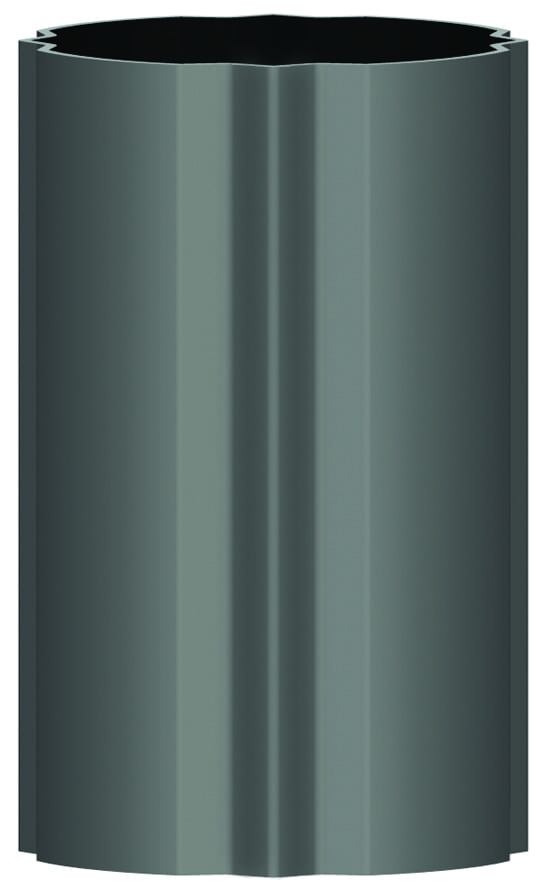 4W Fluted - Stub view